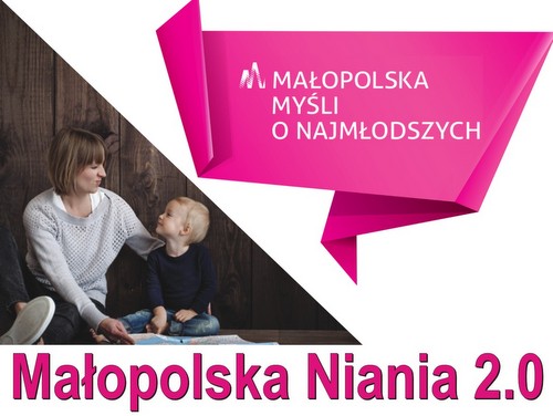 Plakat "Małopolska Niania"